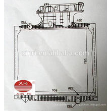 Kunststoff-Tankwagen Heizkörper aus China Fabrik für MAN TGA 81061016458 16468 16472 16510 16518